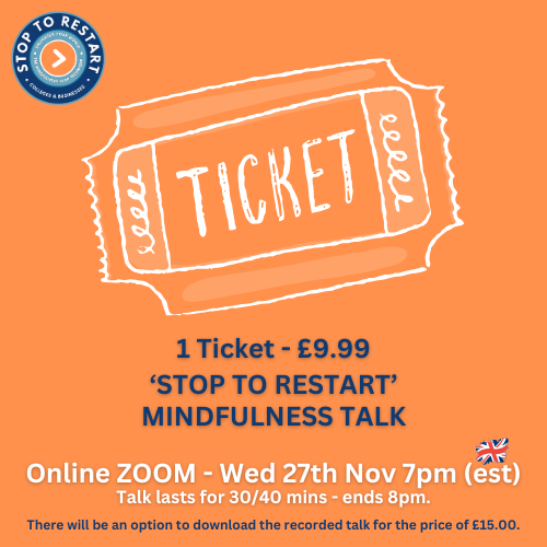 MINFULNESS TALK TICKETS